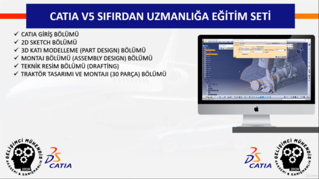 Catia A-Z™ | Sıfırdan Uzmanlığa Catia Eğitimi Tasarım&Analiz – Screenshot 3