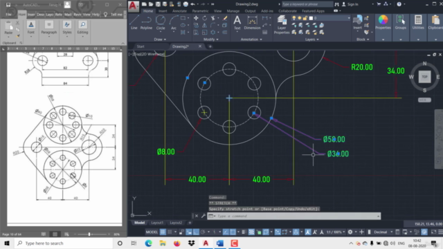 Complete AutoCAD 2021 course : [Both 2D and 3D]-MECHANICAL - Screenshot_01