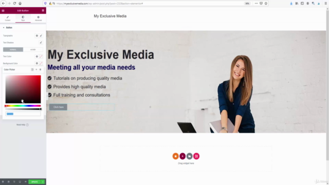 Build a WordPress business website with appointments booking – Screenshot 3
