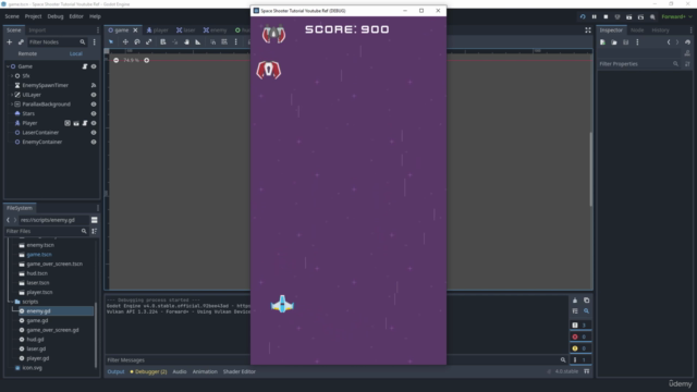 Make Your First Game In Godot Engine 4 – Screenshot 1