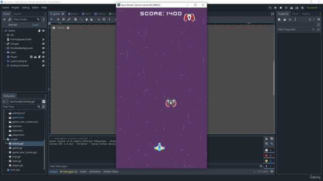 Make Your First Game In Godot Engine 4 – Screenshot 2