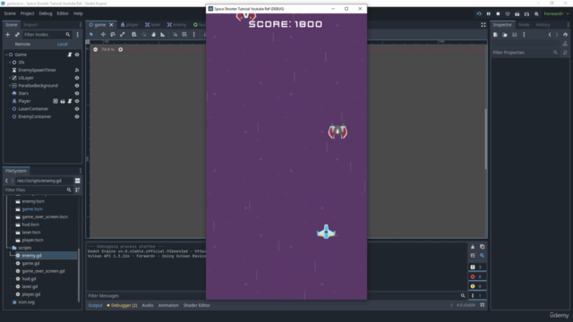 Make Your First Game In Godot Engine 4 – Screenshot 3