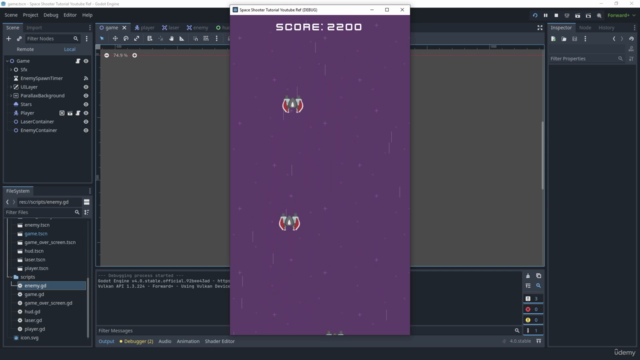 Make Your First Game In Godot Engine 4 – Screenshot 4