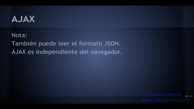 Trabajando con datos en la Web – Screenshot 4