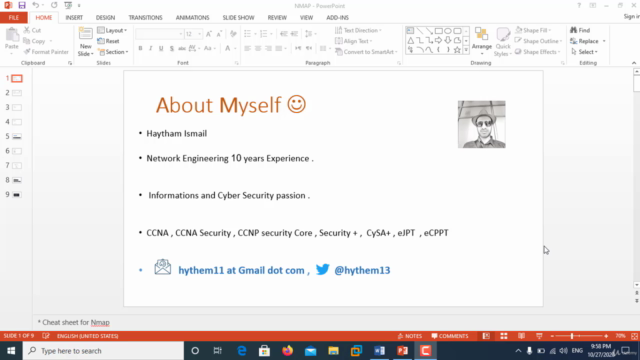 nmap الطريق الى الإحتراف – Screenshot 1