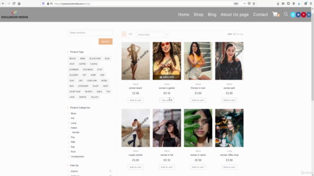 WordPress stock photo website to sell images - Fast & Easy – Screenshot 1