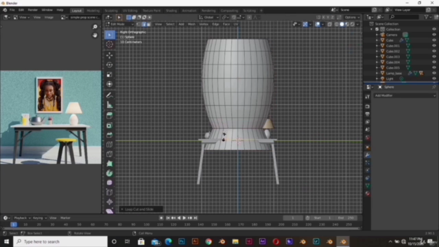 Master Realistic 3d Model from Scratch With Blender 2.9 – Screenshot 2