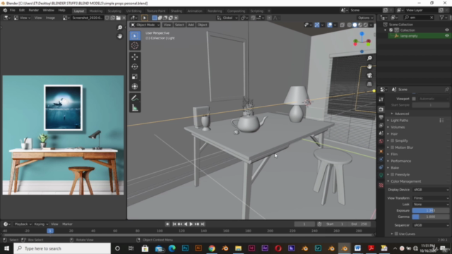 Master Realistic 3d Model from Scratch With Blender 2.9 – Screenshot 3