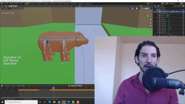 The Ultimate Blender Low Poly Course 2 – Screenshot 1
