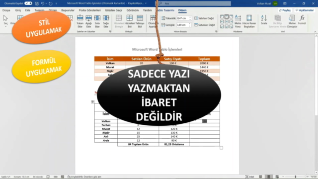 Microsoft Word A-Z | Sıfırdan Uzmanlığa Word Eğitim Seti – Screenshot 1