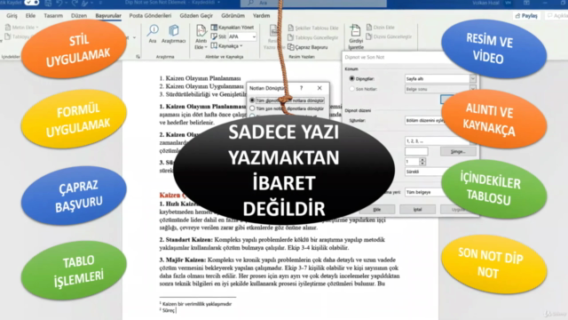 Microsoft Word A-Z | Sıfırdan Uzmanlığa Word Eğitim Seti – Screenshot 2