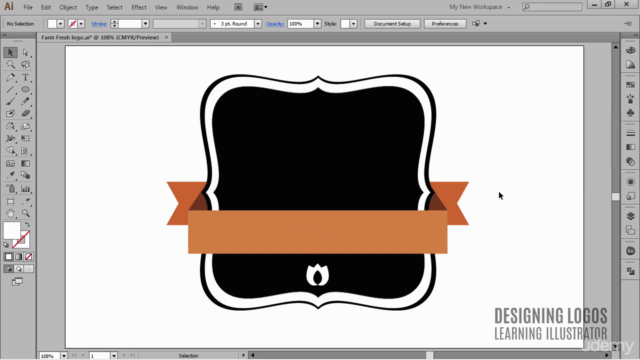 How To Learn Illustrator by Designing Awesome Logos - Screenshot_02