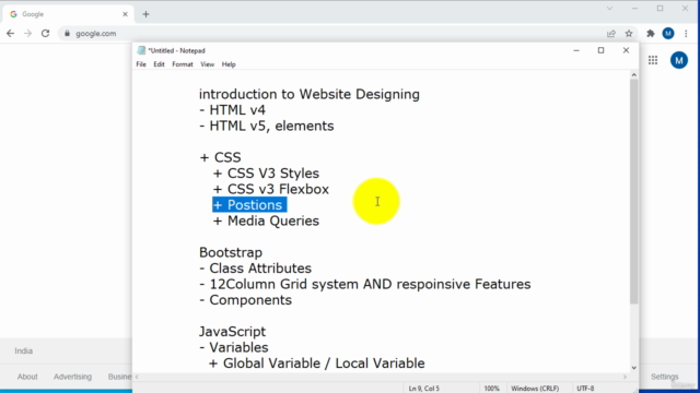 HTML, CSS, JavaScript and BootStrap for Web designers – Screenshot 2