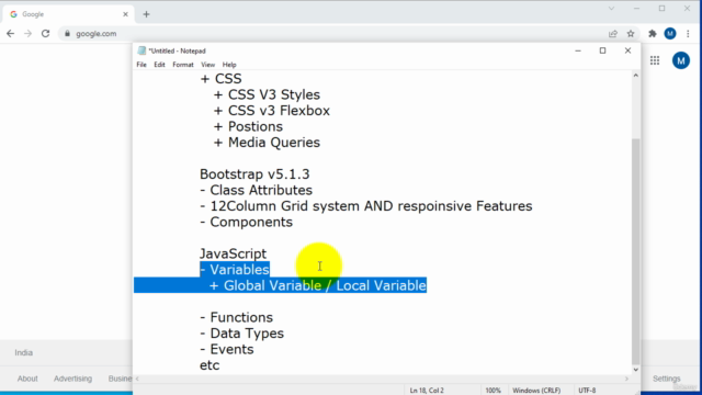 HTML, CSS, JavaScript and BootStrap for Web designers – Screenshot 4