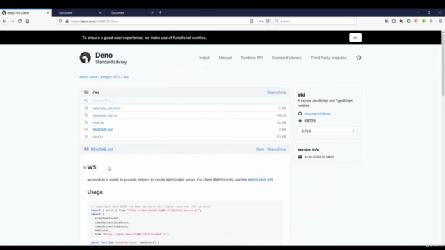 Uygulamalı NODEJS ve DENO Eğitimi – Screenshot 4