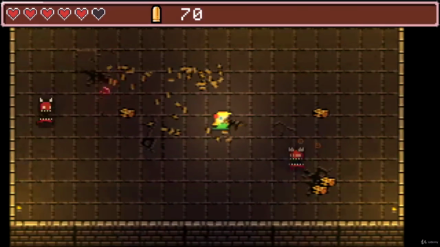 Unity 2020 URP Make a juicy 2d Shooter prototype – Screenshot 2