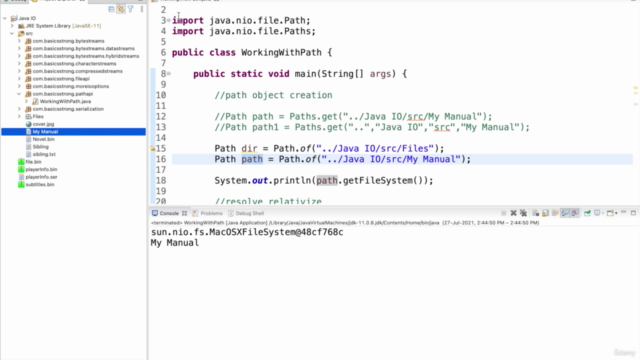 Efficient Input/Output using JAVA IO, NIO and NIO2 – Screenshot 4