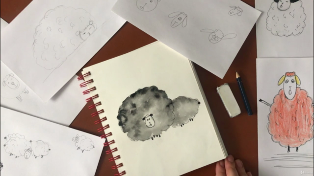 Learn how to draw a cute sheep - Screenshot_04