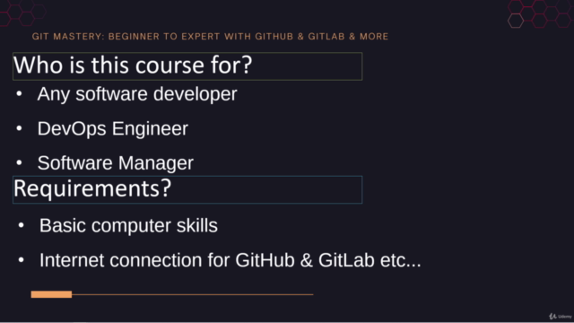 Git Mastery: Beginner to Expert with GitHub & GitLab – Screenshot 1