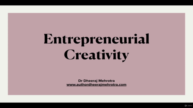 Learn Entrepreneurial Creativity – Screenshot 4