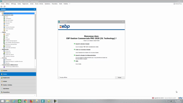 EBP Gestion commerciale PRO 2020 – Screenshot 1