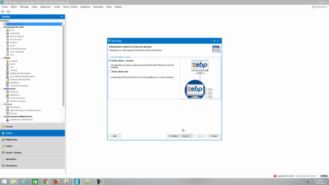 EBP Gestion commerciale PRO 2020 – Screenshot 2