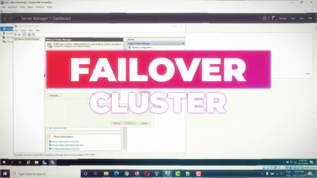 MS SQL Server Full course with Backup, Recovery and Cluster – Screenshot 2