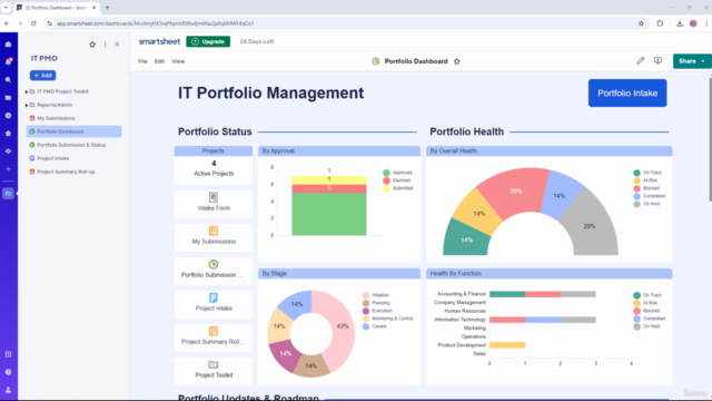Smartsheet Project Management- The Complete Beginners Course – Screenshot 1