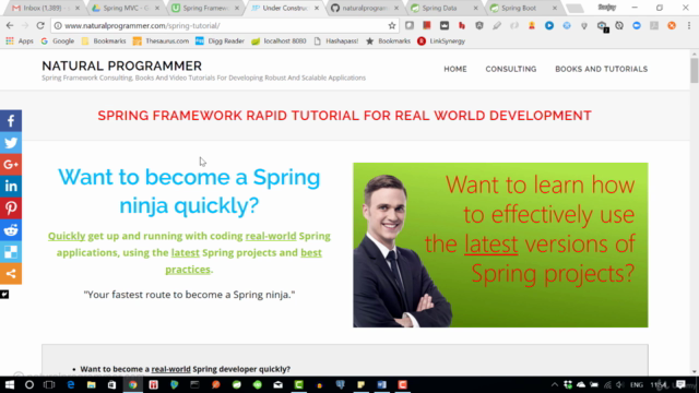 Spring Framework And Dependency Injection For Beginners – Screenshot 1