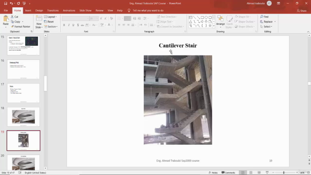 CSI Sap2000 3D building design + all type of (Stairs+Tanks) - Screenshot_03