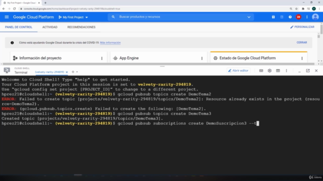 Guía de Google Cloud Platform | Laboratorios | Cuestionarios – Screenshot 2