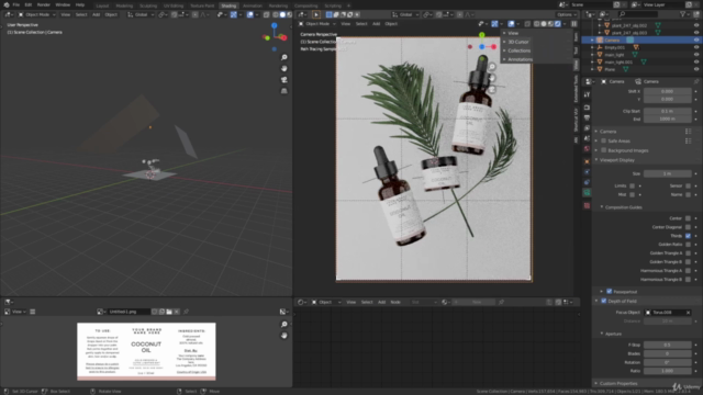 Blender: Product rendering for beginners. – Screenshot 1
