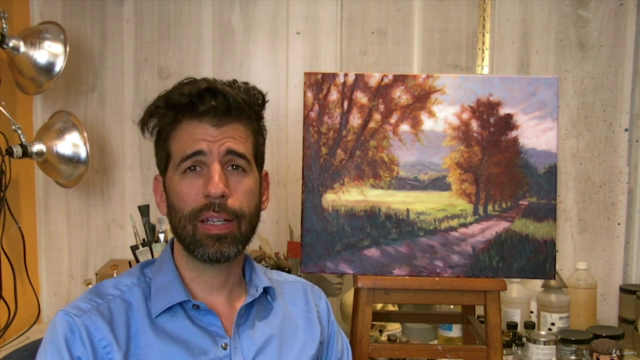 Impressionism: Paint this Countryside Path in Oil or Acrylic – Screenshot 1