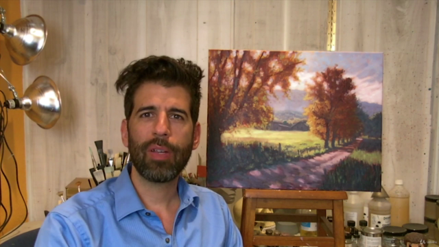 Impressionism: Paint this Countryside Path in Oil or Acrylic – Screenshot 4