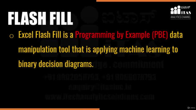 Complete Guide - Flash Fill in MS Excel – Screenshot 1