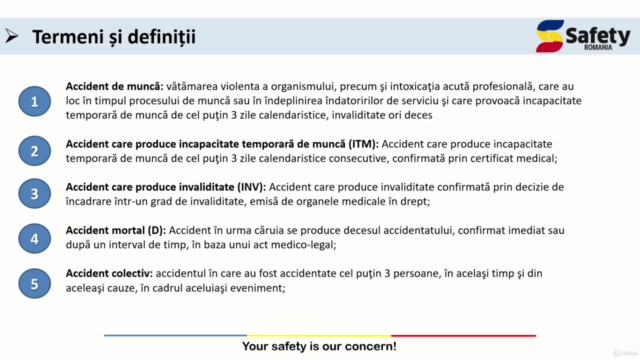 Program instruire SSM de 40 ore – Screenshot 1