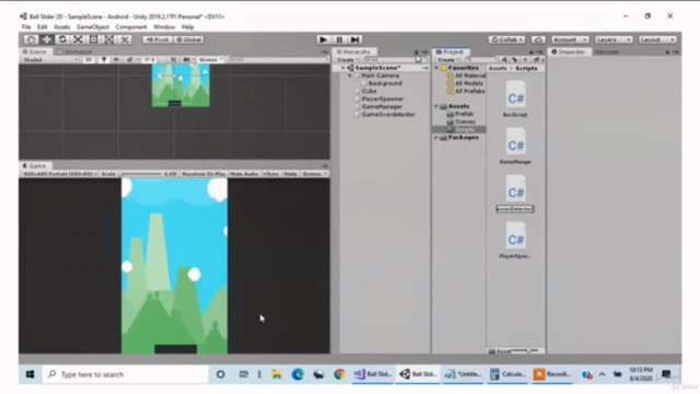 Unity android game development course 2021 – Screenshot 2