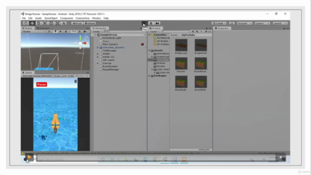 Unity android game development course 2021 – Screenshot 3