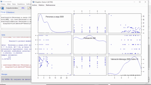 People Analytics con R Commander. Análisis de datos en RRHH – Screenshot 4
