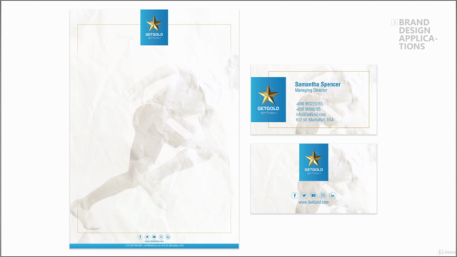 تطبيقات تصميم العلامة التجارية – Screenshot 1