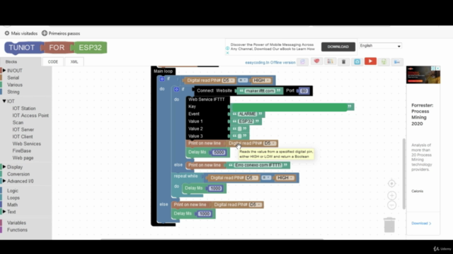 Programando Arduino sem Código! – Screenshot 2