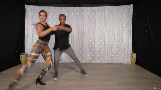 Learn Salsa Dancing - Intermediate Level 3, Complete Course - Screenshot_03