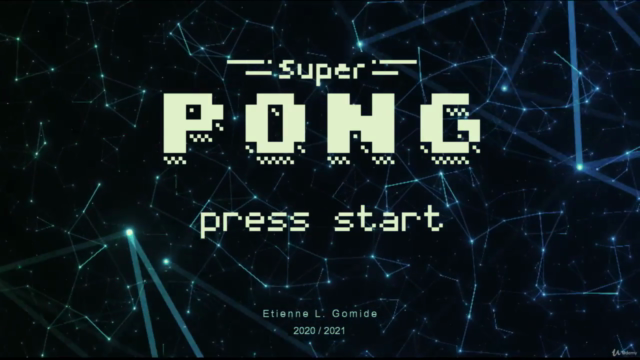 Construindo um Videogame SUPER-PONG com Arduino – Screenshot 1