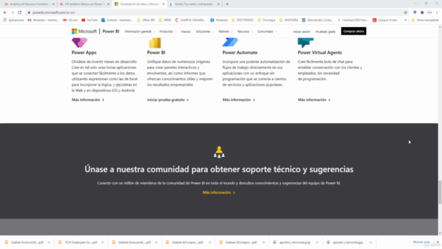 People Analytics con Power BI: Análisis en Recursos Humanos – Screenshot 1