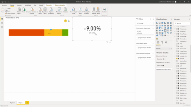 People Analytics con Power BI: Análisis en Recursos Humanos – Screenshot 4