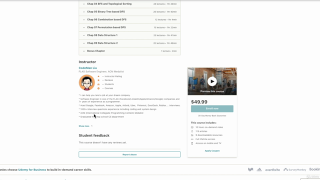 Coding Interview Bootcamp: Algorithms (Java, Python, C++) – Screenshot 1