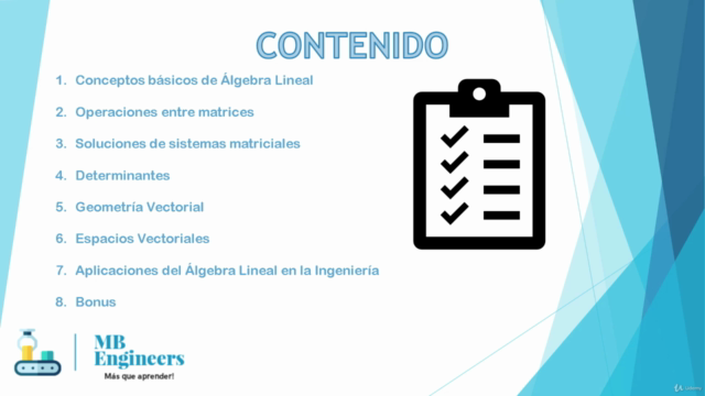 Álgebra Lineal para Ingenieros – Screenshot 1