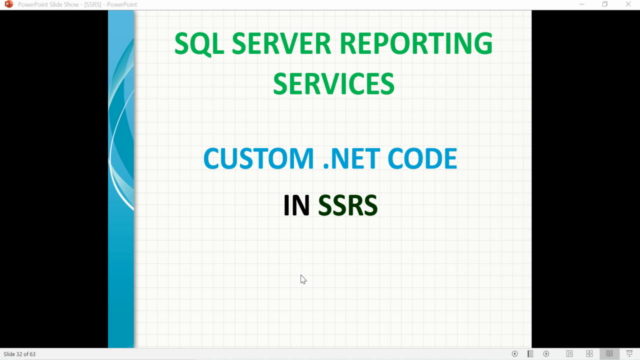 SQL Server Reporting Services (SSRS) – Screenshot 4