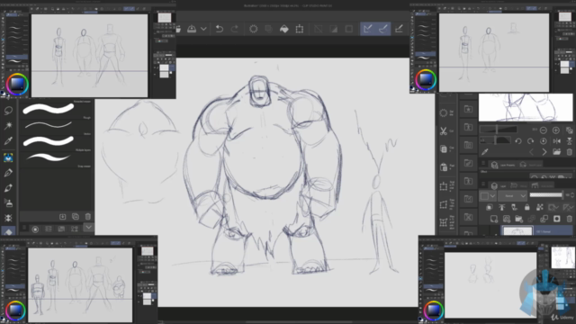 Complete Beginner's Guide to Anatomy and Figure Drawing pt 2 – Screenshot 1