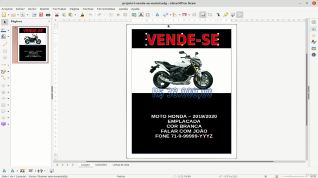 LibreOffice Draw iniciante ao avançado Windows Linux macOS – Screenshot 2
